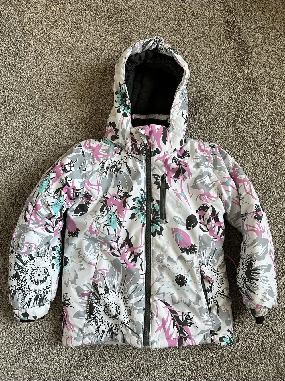 Kamik Girls' Hooded Puffer Jacket